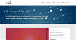 Desktop Screenshot of msu-solutions.de