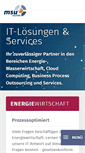 Mobile Screenshot of msu-solutions.de